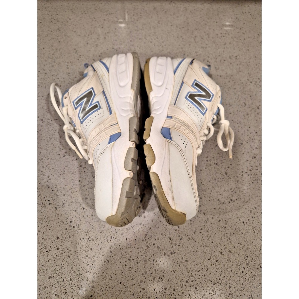 New Balance Women's Leather White & Blue Cross Training Shoes 409 WX409WL Size 8 - Picture 7 of 10